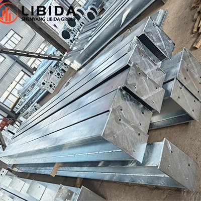 Visualització de producció: estructura d'acer galvanitzat per al projecte de ...